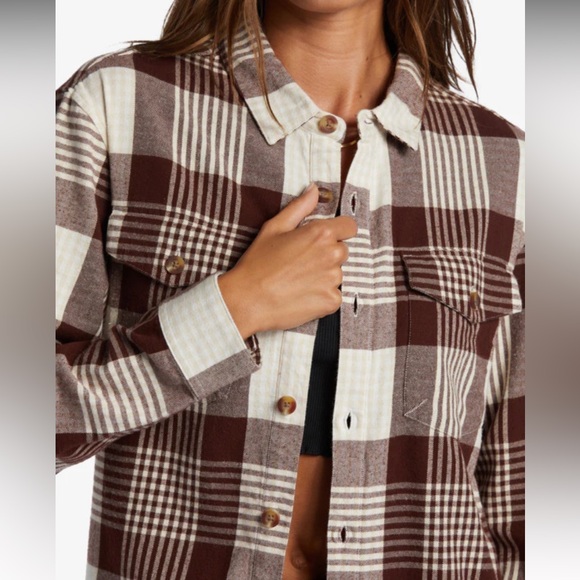 roxy let it go flannel - Picture 2 of 10